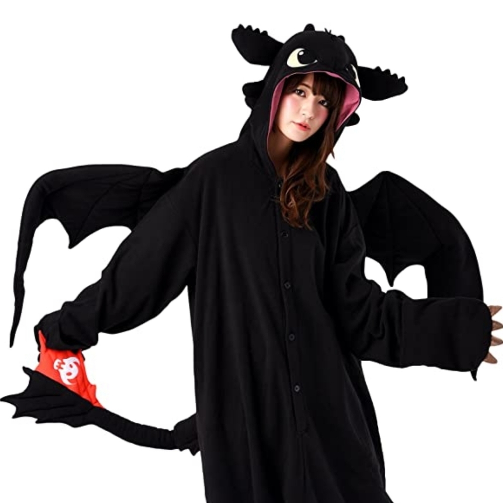 Sazac kengurini How to train a dragon Toothless jumpsuit